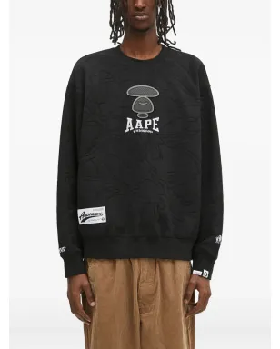 AAPE BY *A BATHING APE® ドロップショルダークルーネック スウェットシャツ - サムネイル1