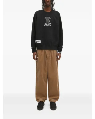AAPE BY *A BATHING APE® ドロップショルダークルーネック スウェットシャツ - サムネイル2
