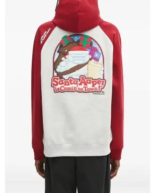 AAPE BY *A BATHING APE® ラグランスリーブ グラフィック フーディー - サムネイル4