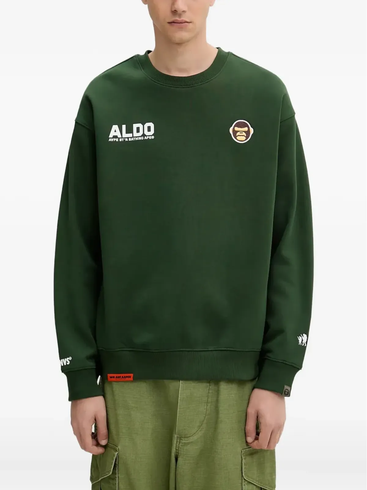 AAPE BY *A BATHING APE® アペヘッド ロゴ スウェットシャツ - 画像1