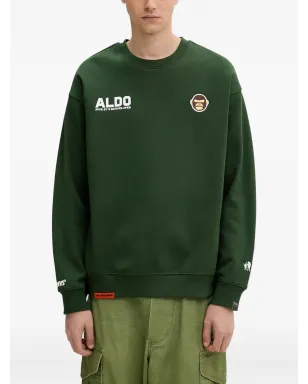AAPE BY *A BATHING APE® アペヘッド ロゴ スウェットシャツ - サムネイル1