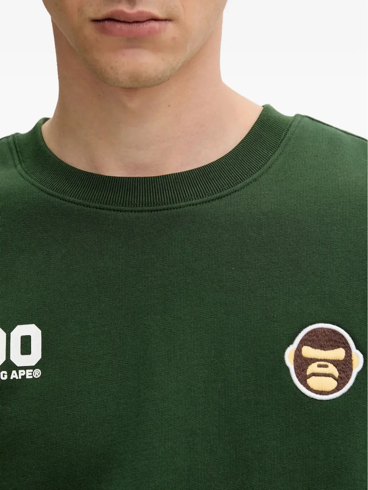 AAPE BY *A BATHING APE® アペヘッド ロゴ スウェットシャツ - 画像5