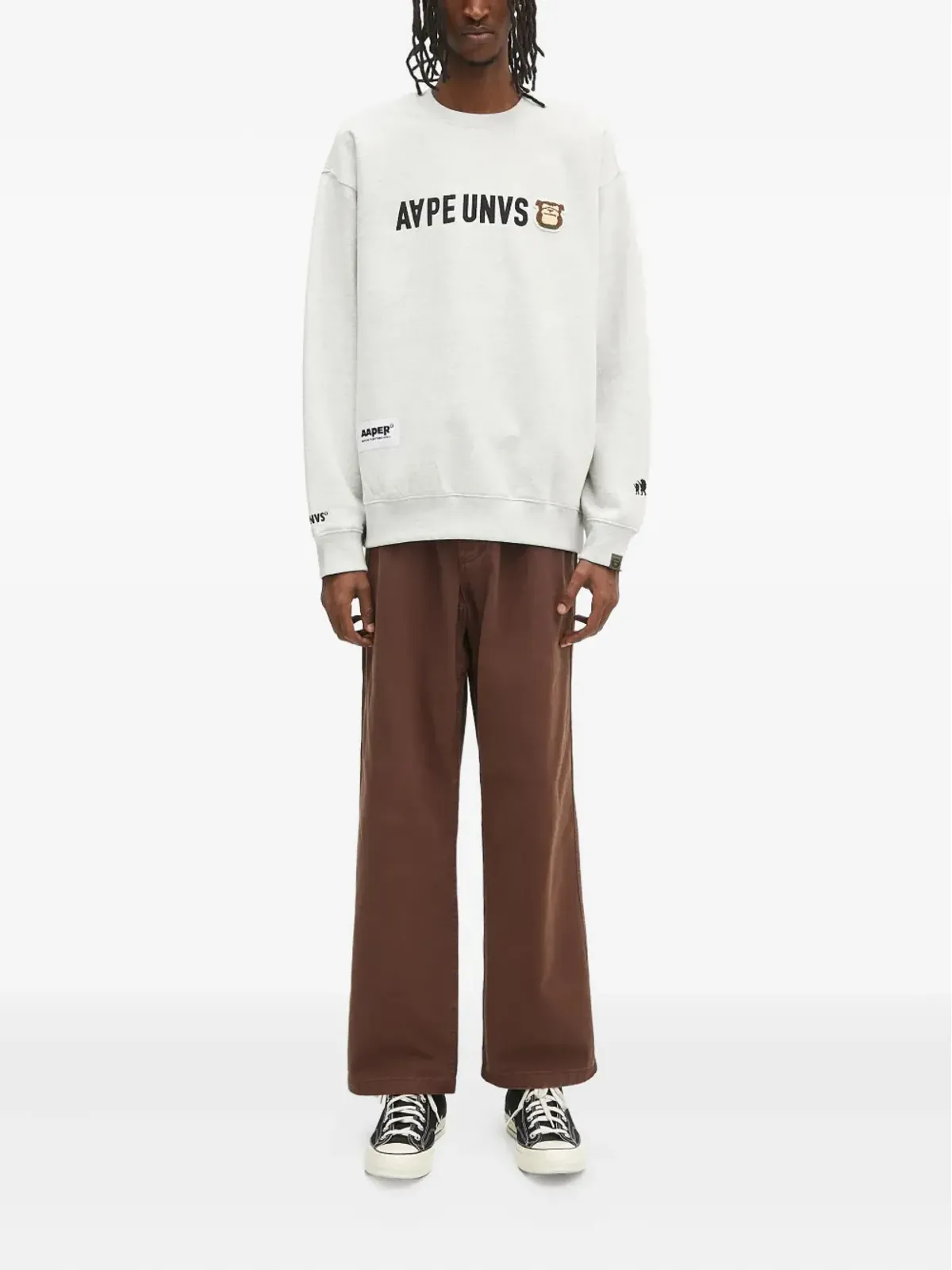 AAPE BY *A BATHING APE® 刺繍入りスウェットシャツ - 画像2