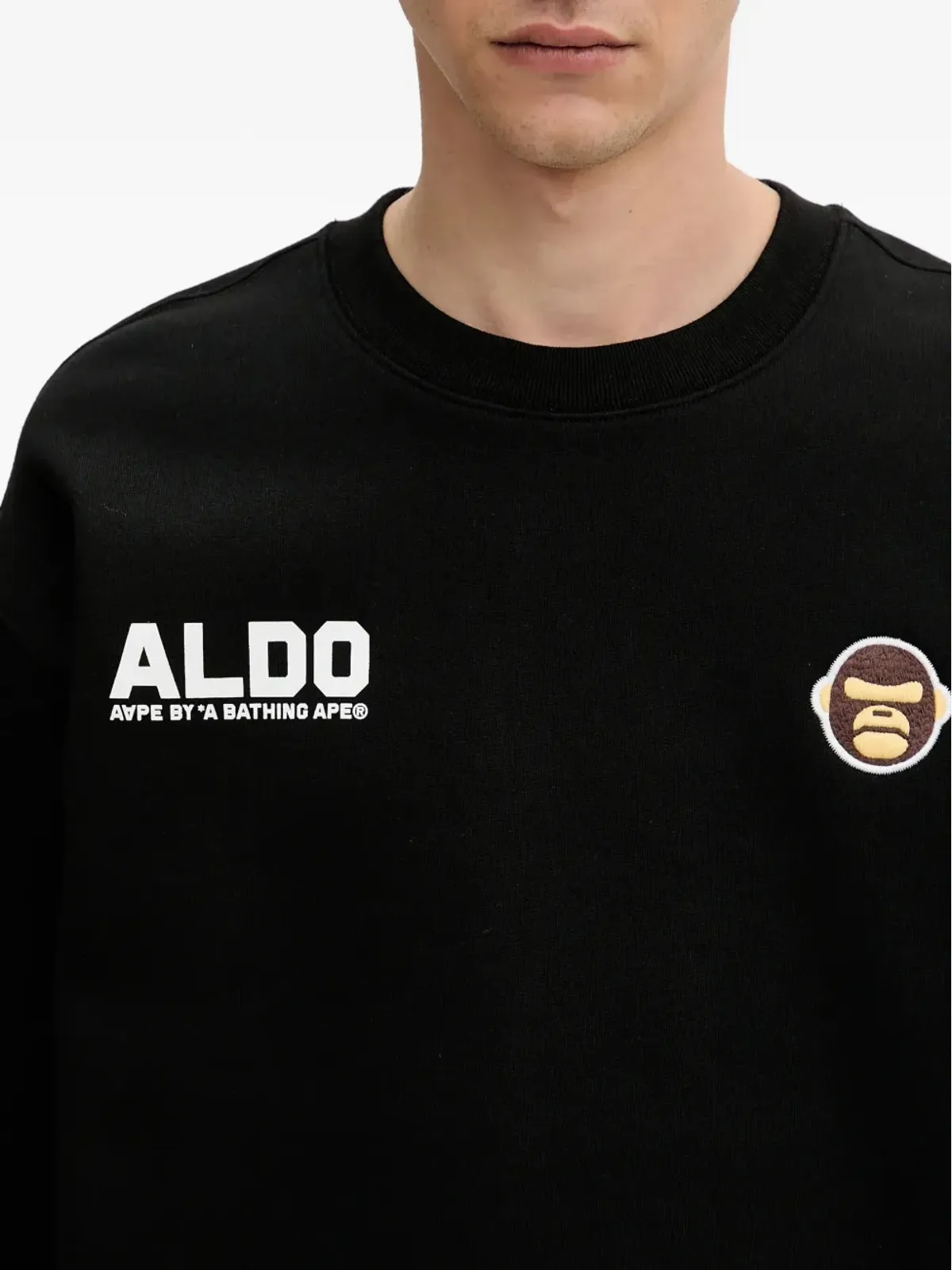 AAPE BY *A BATHING APE® モンキー・ヘッド スウェットシャツ - 画像5