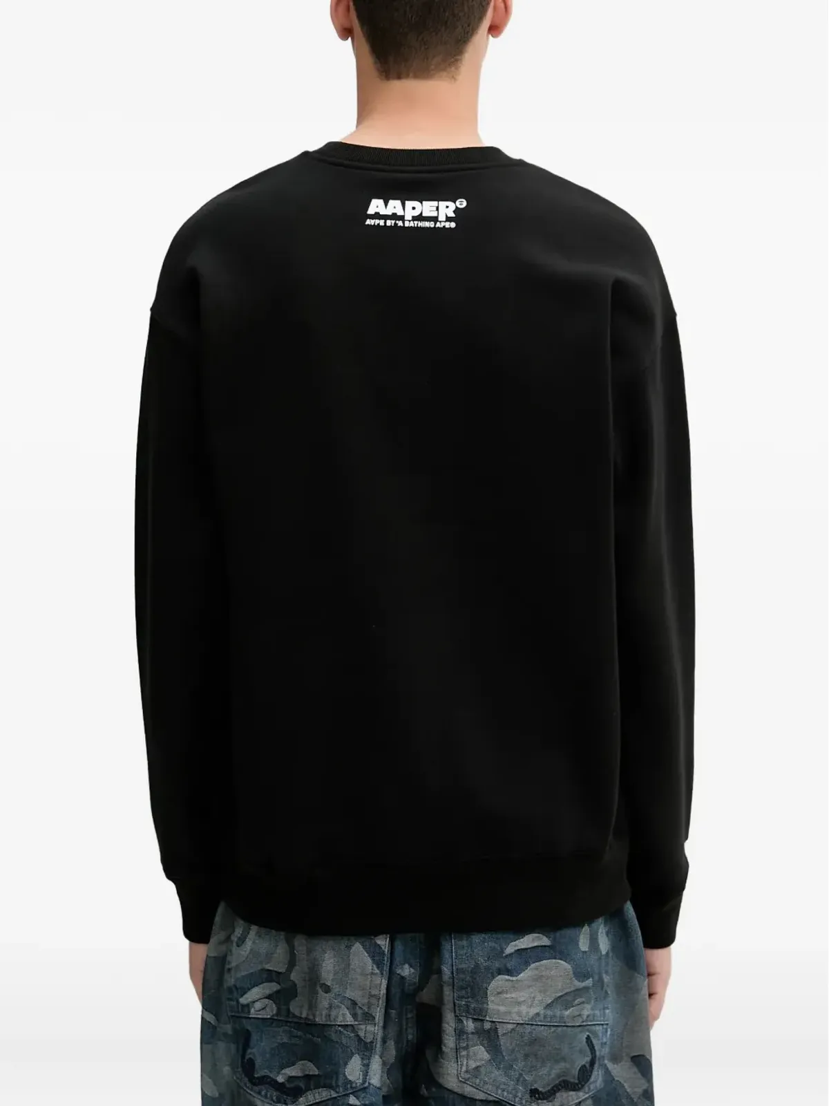 AAPE BY *A BATHING APE® モンキー・ヘッド スウェットシャツ - 画像4