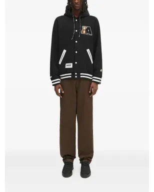 AAPE BY *A BATHING APE® ヴァーシティフーディー ブラック - サムネイル2