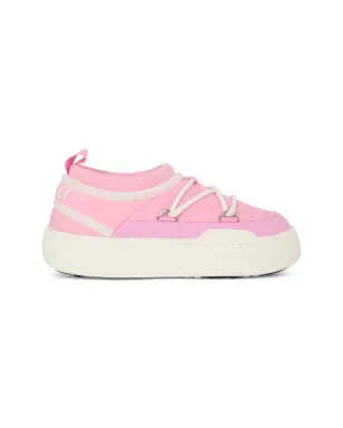 Moon Boot Kids Park Icon レースアップスリップオンブーツ ピンク - サムネイル2