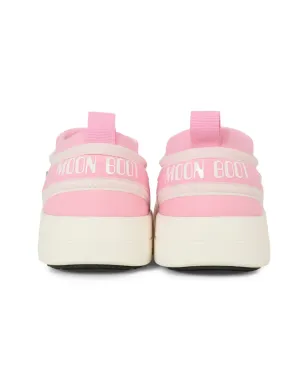 Moon Boot Kids Park Icon レースアップスリップオンブーツ ピンク - サムネイル4
