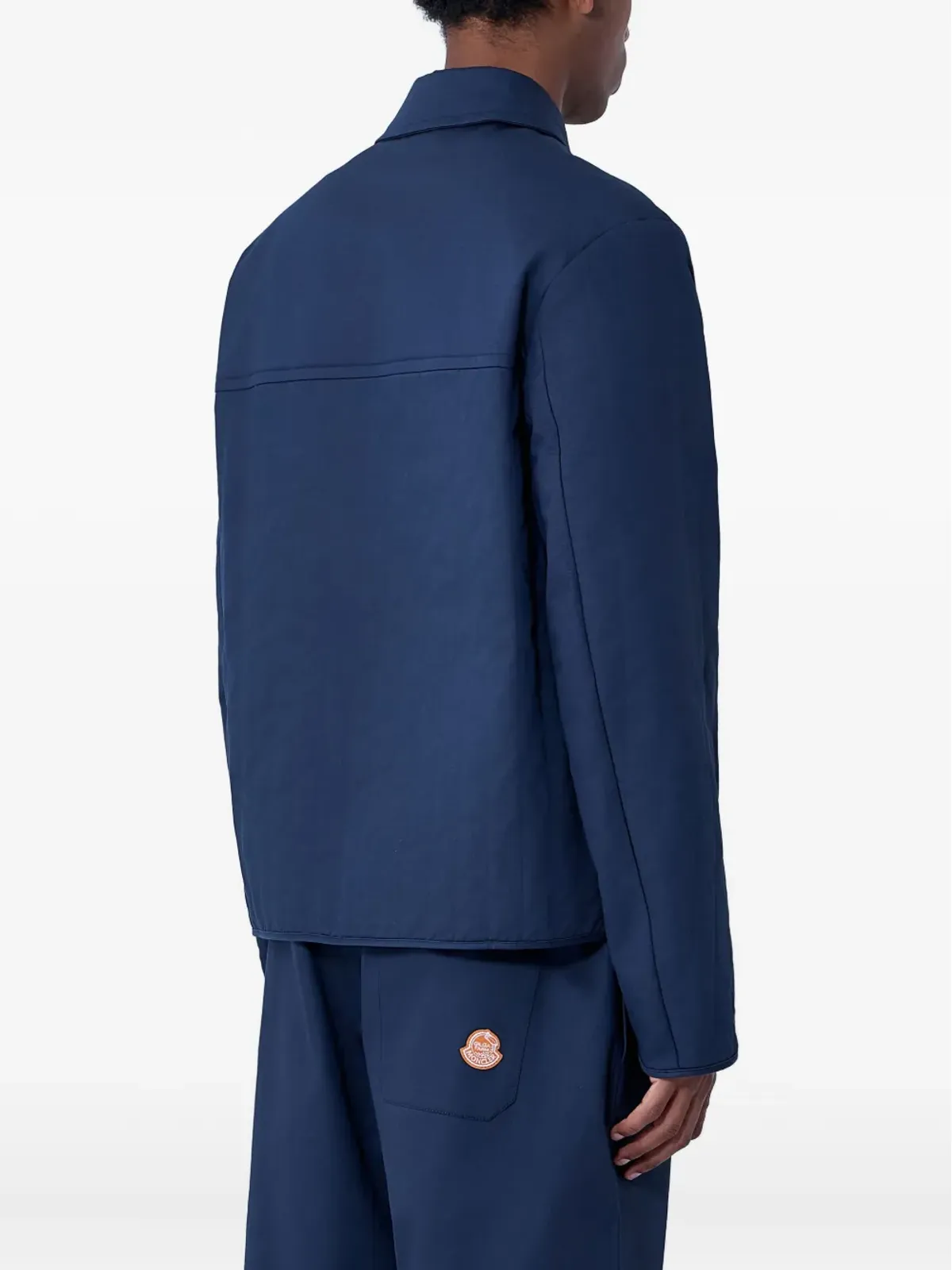 Moncler ロゴパッチ シアリングカラー ジャケット - 画像4