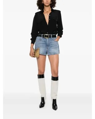 TOM FORD ポインテッドカラー シルクシャツ - サムネイル2