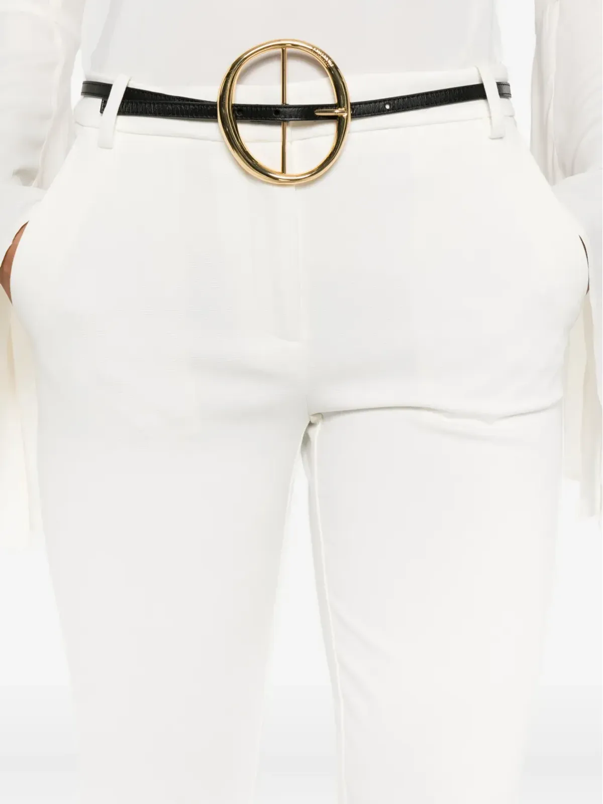 PINKO ポケット付きテーラードパンツ - White - 画像5