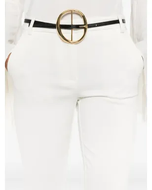 PINKO ポケット付きテーラードパンツ - White - サムネイル5
