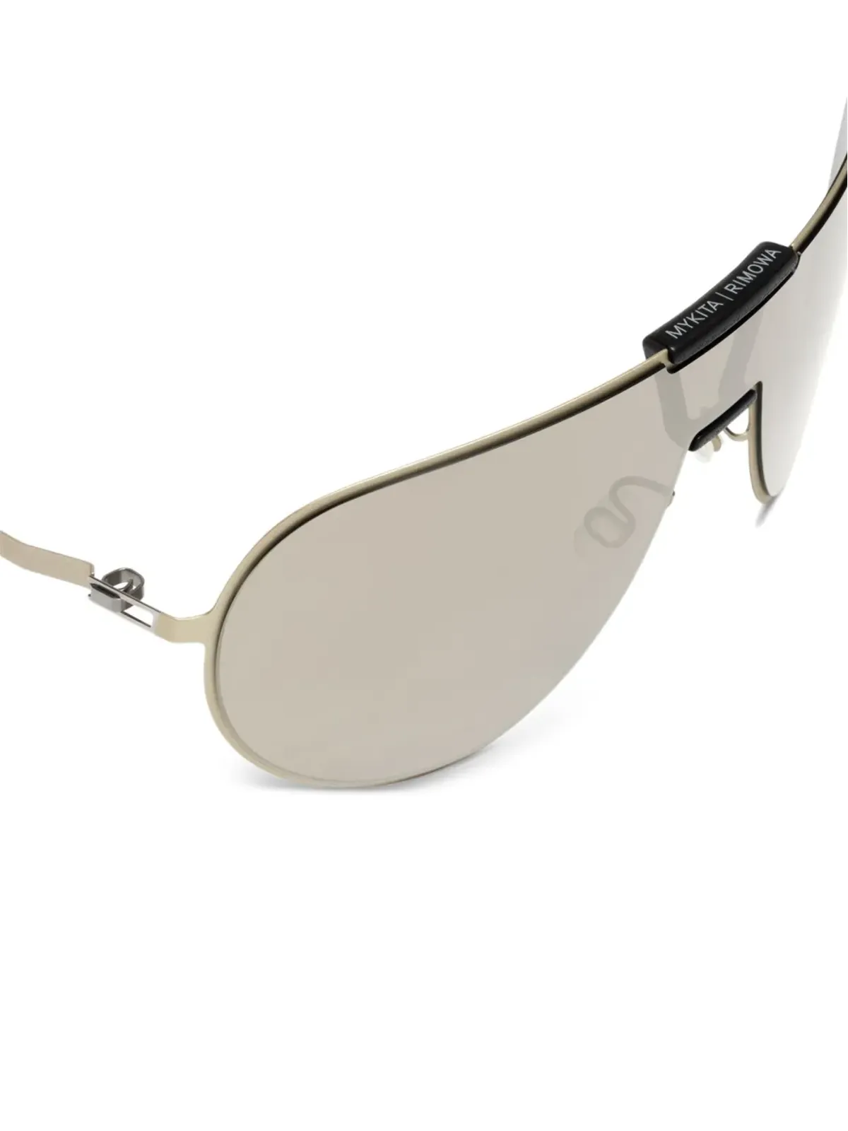 Mykita メタルフレーム・ミラーレンズ サングラス - Neutrals - 画像2