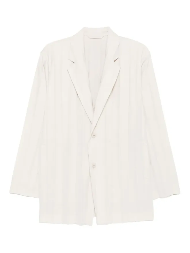 Homme Plissé Issey Miyake Homme Plissé Issey Miyake ストライプブレザーの商品画像