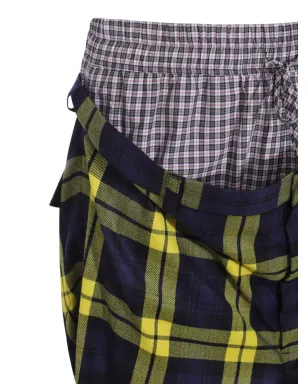 Vivienne Westwood ビルダー チェック柄レイヤードパンツ - サムネイル4