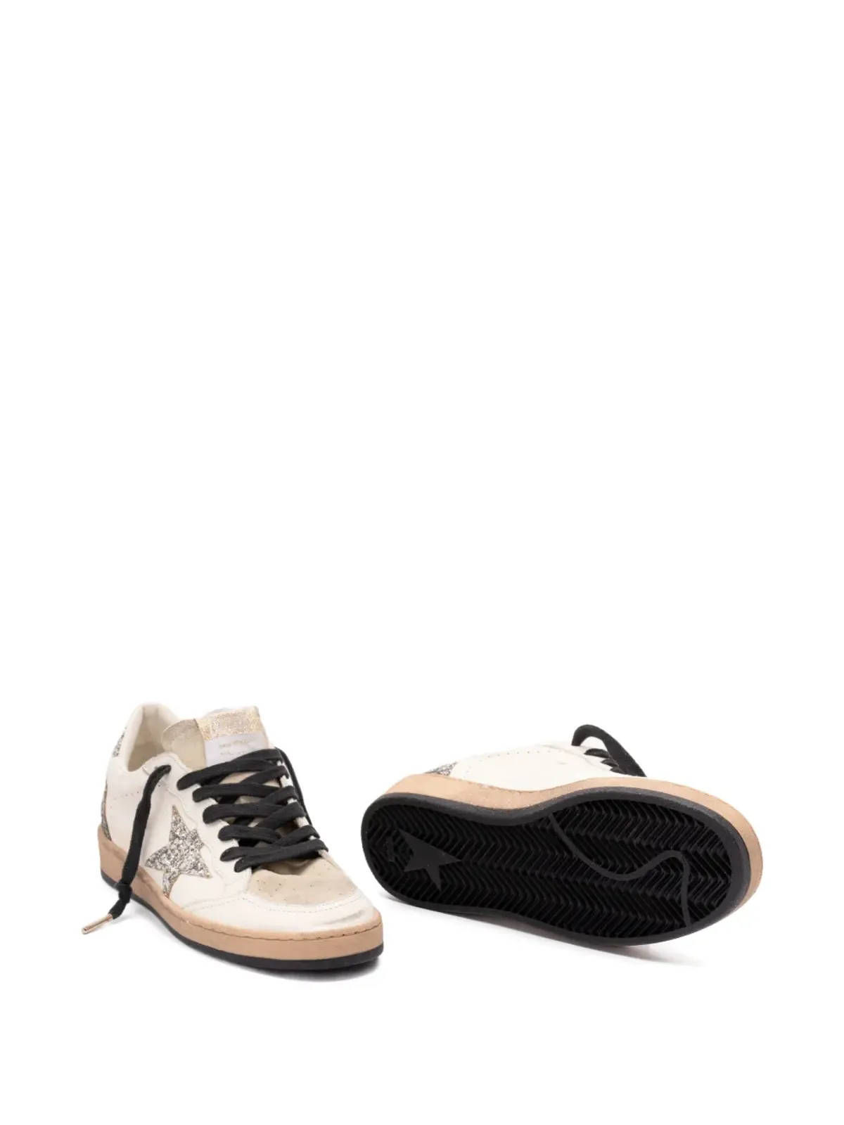 Golden Goose Ball Star グリッター・スター スニーカー - White - 画像2