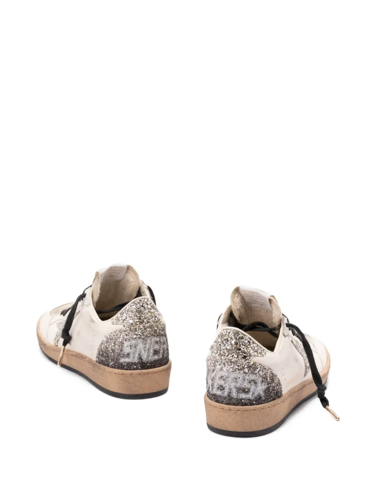 Golden Goose Ball Star グリッター・スター スニーカー - White - 画像3