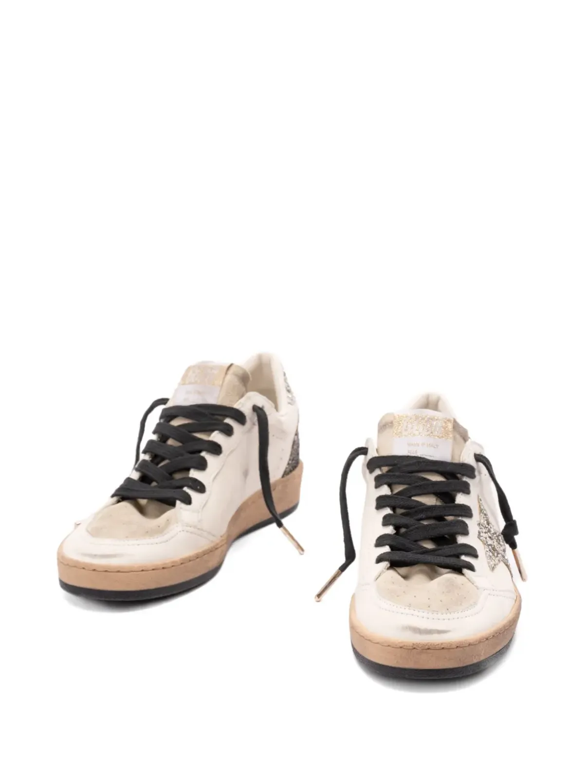 Golden Goose Ball Star グリッター・スター スニーカー - White - 画像4