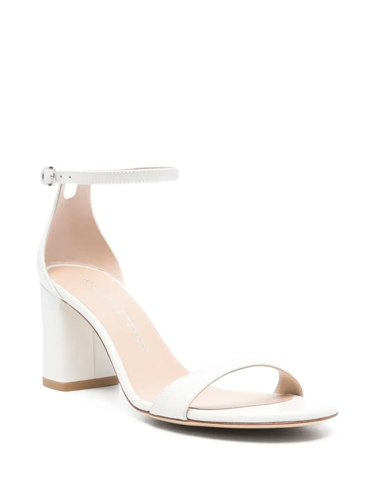 Stuart Weitzman 70mm Nearly Nude アンクルストラップサンダル - 画像2