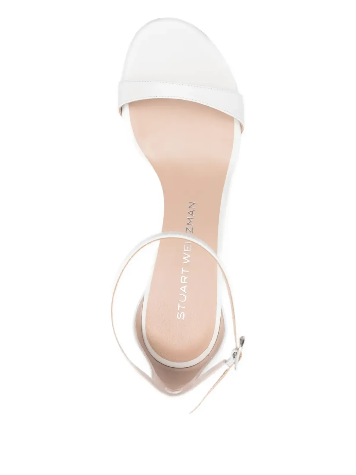 Stuart Weitzman 70mm Nearly Nude アンクルストラップサンダル - 画像4