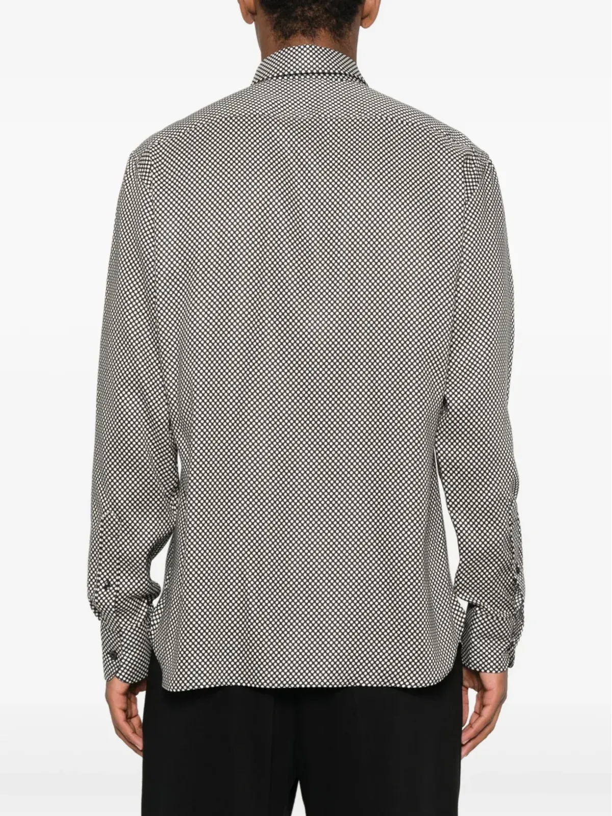 TOM FORD ポルカドット柄シャツ - 画像4