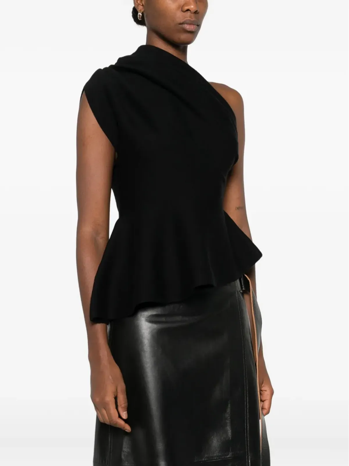 KHAITE Aimee top - Black - 画像3