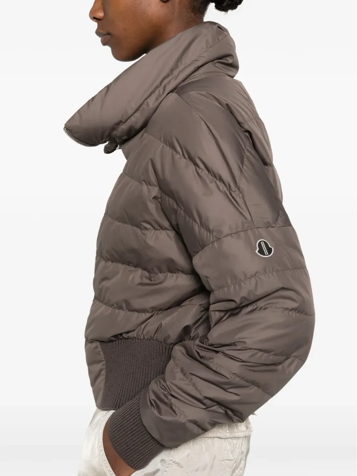 Moncler + Rick Owens クロップドジャケット - 画像5