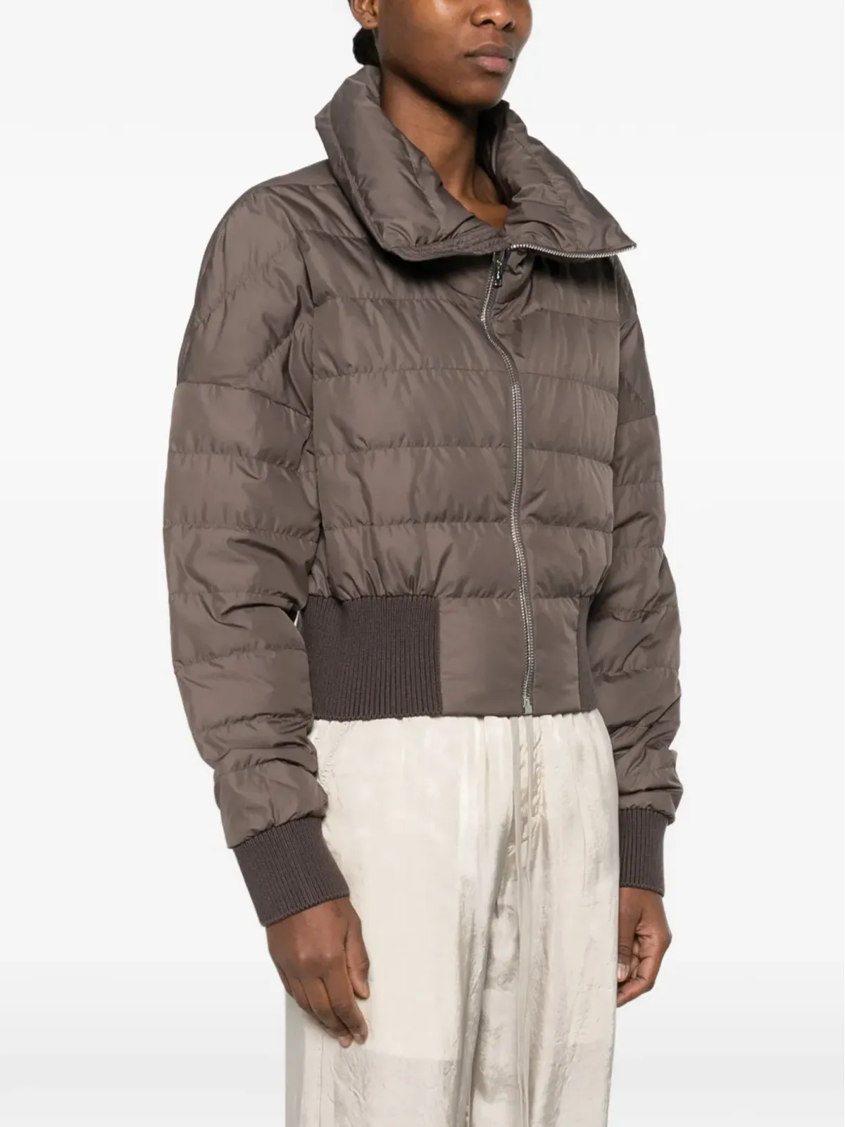 Moncler + Rick Owens クロップドジャケット - 画像3
