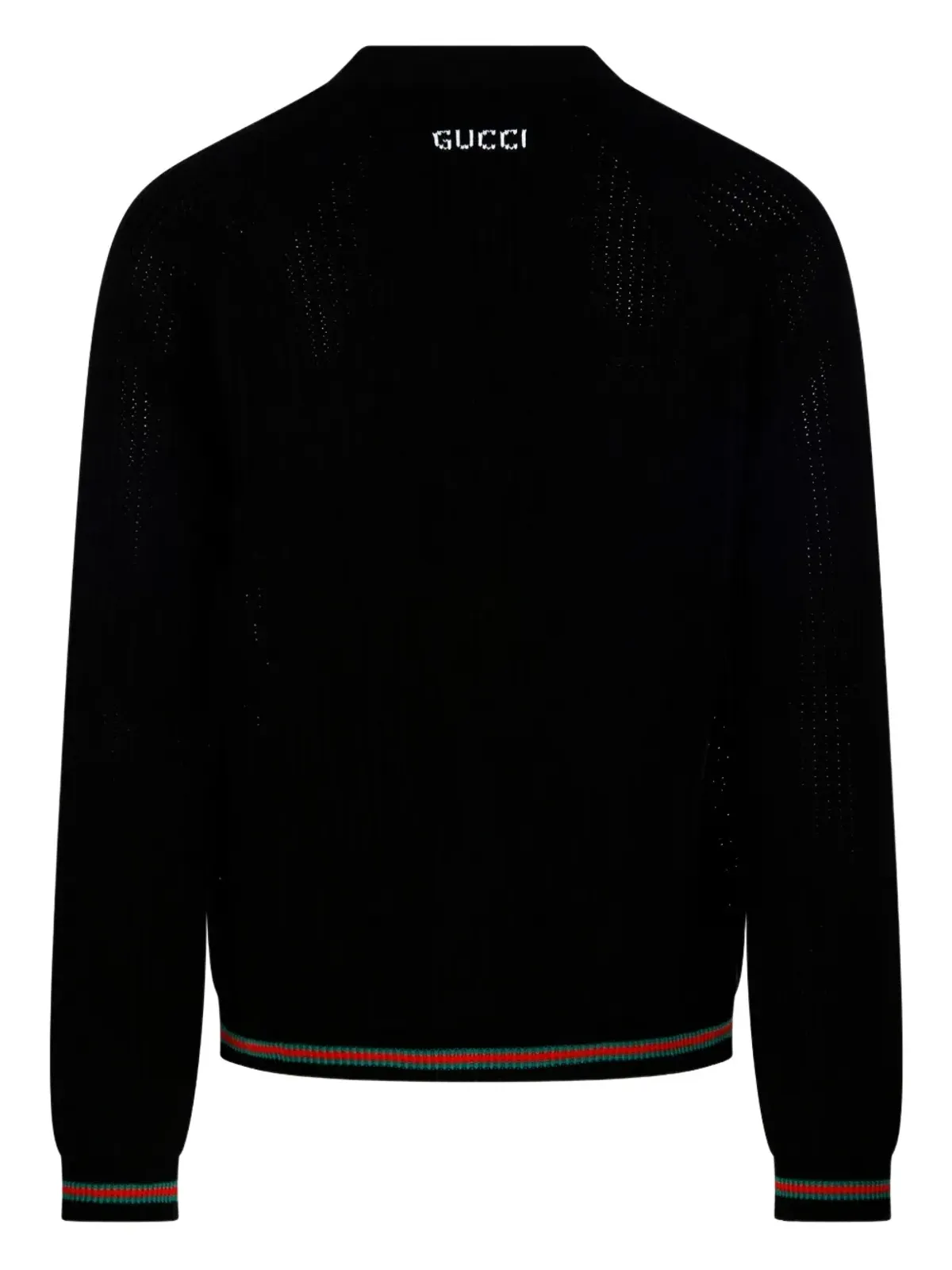 Gucci リブ編みボタン付きカーディガン - 画像3