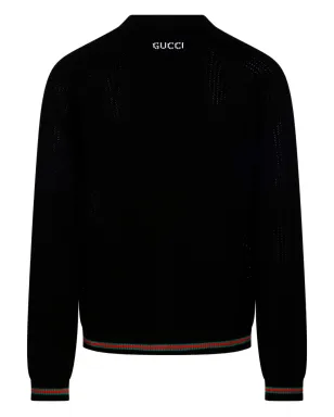 Gucci リブ編みボタン付きカーディガン - サムネイル3