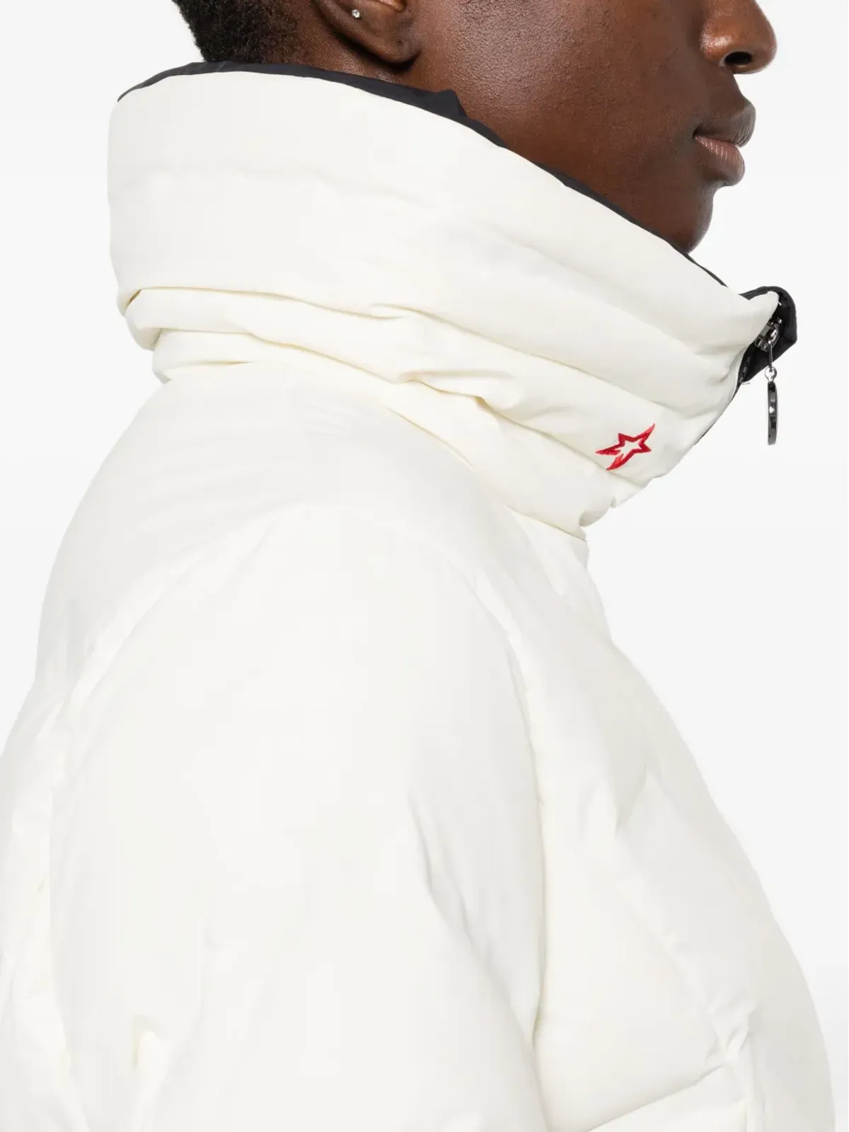 Perfect Moment zip-up bomber jacket - White - 画像5
