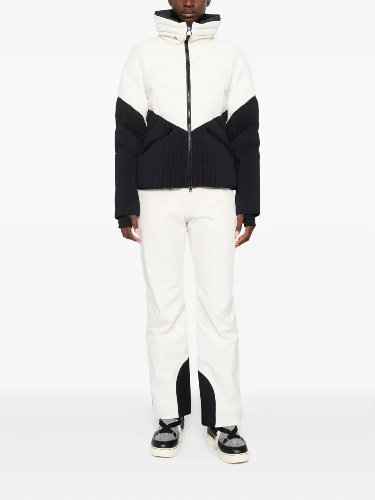 Perfect Moment zip-up bomber jacket - White - 画像2