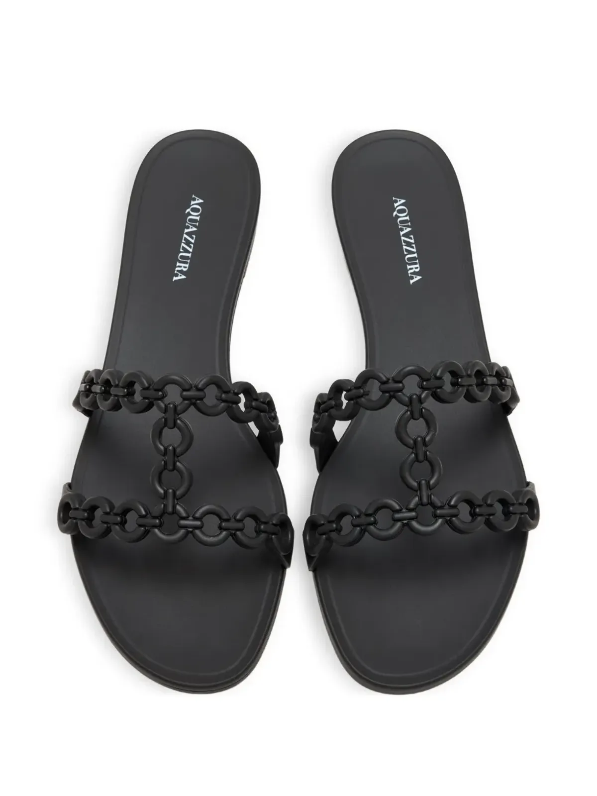 Aquazzura インフィニティチェーン フラットサンダル - 画像2