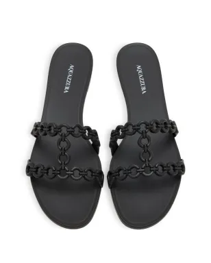 Aquazzura インフィニティチェーン フラットサンダル - サムネイル2