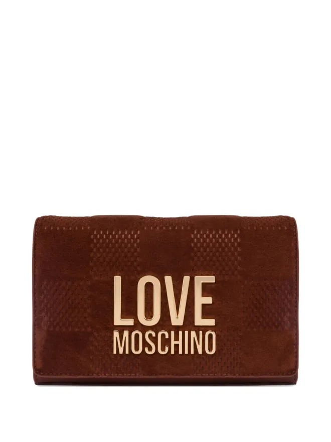 Love Moschino Love Moschino ロゴプレート チェーン クロスボディバッグの商品画像