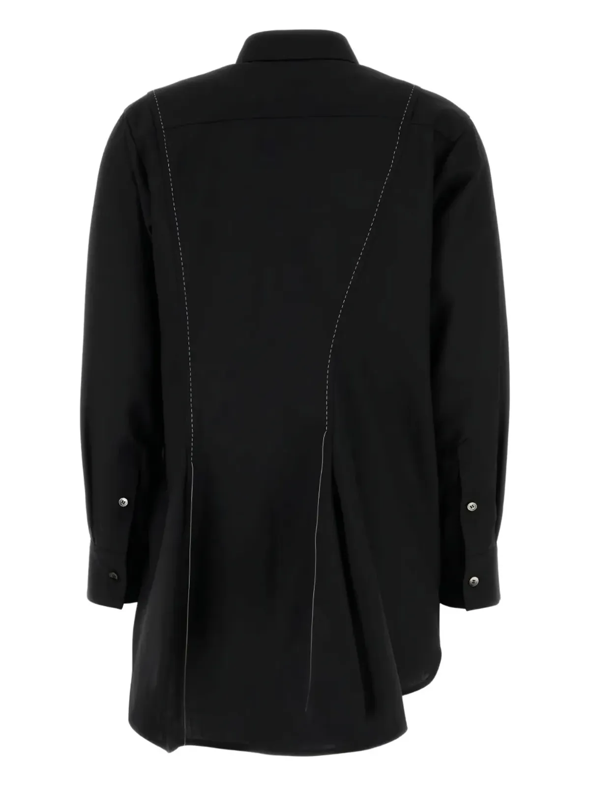 sacai コントラストステッチシャツ - 画像2