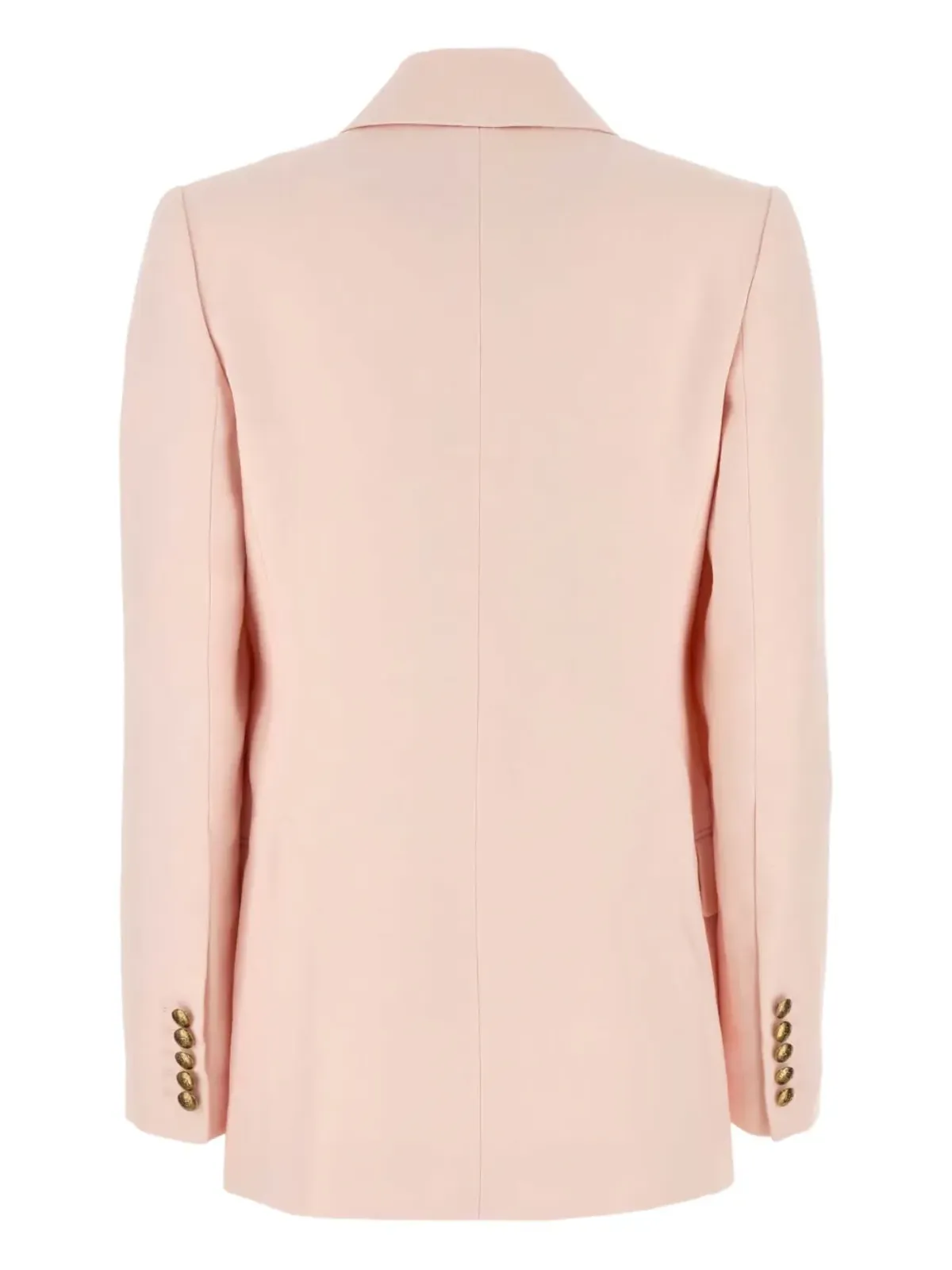 ZIMMERMANN Crush double-breasted linen blazer - Pink - 画像2