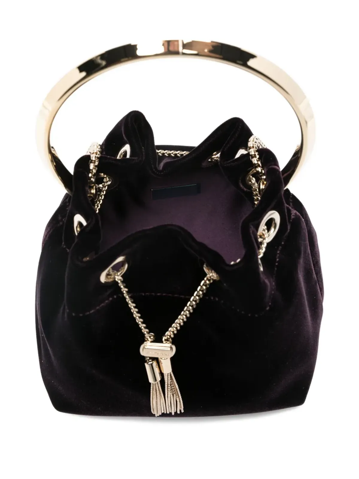 Jimmy Choo ボンボン トップハンドル トートバッグ - 画像5