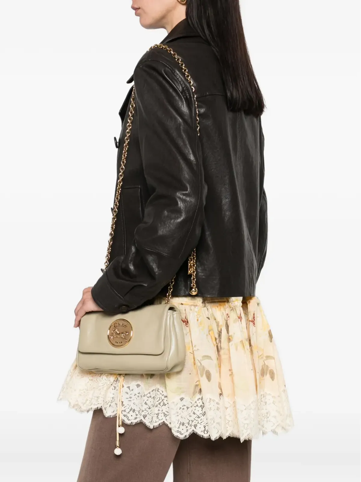 Chloé Heritage チェーンストラップ クロスボディバッグ - 画像2