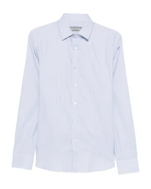 Canali ピンストライプ柄 コットンシャツ - サムネイル1