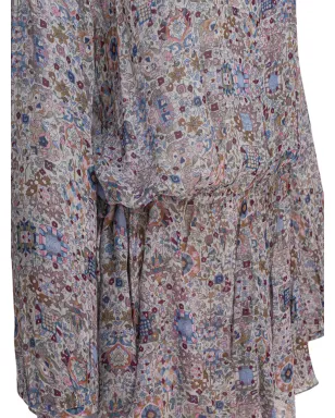 MARANT ÉTOILE ジオメトリックパターン ミニドレス - サムネイル4