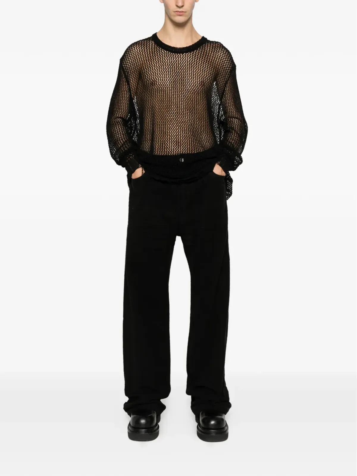 Rick Owens DRKSHDW コットンパンツ - 画像2
