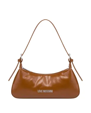 Love Moschino 曲線レザーショルダーバッグ - サムネイル1