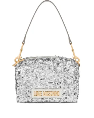 Love Moschino スパンコール装飾ショルダーバッグ - Grey - サムネイル1