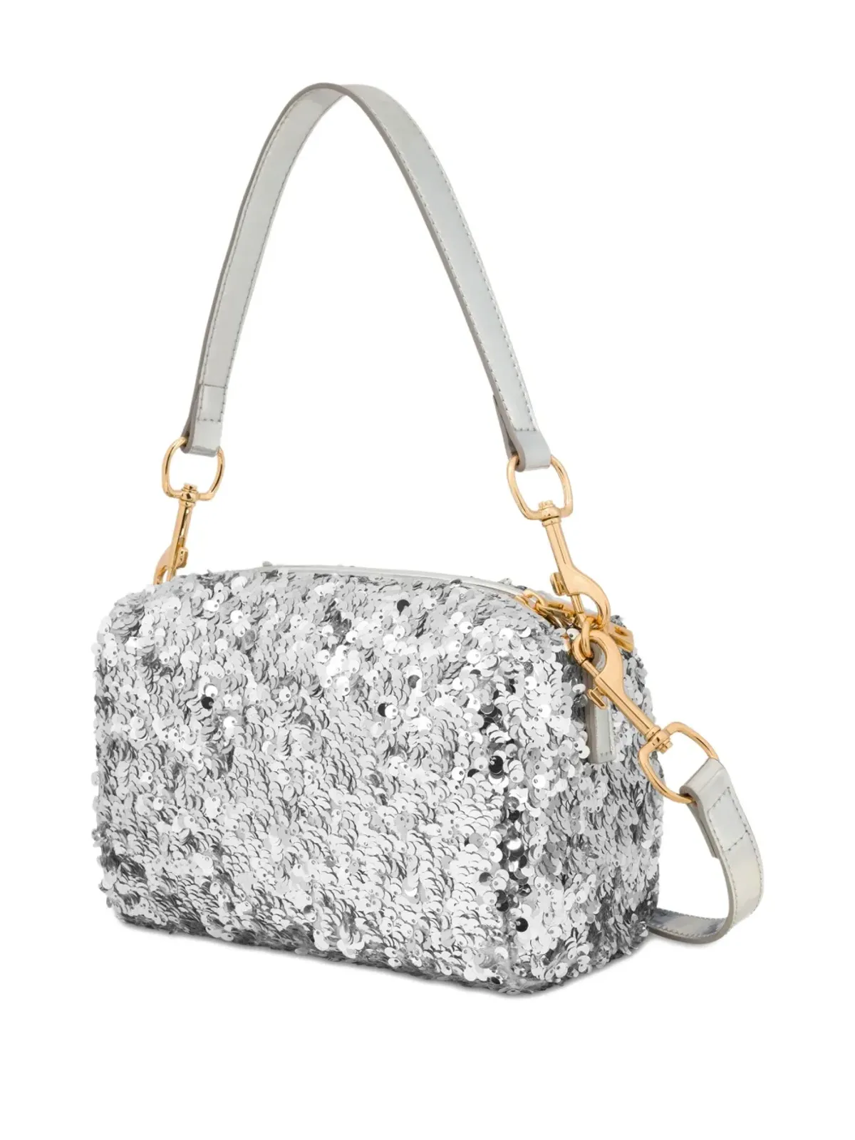 Love Moschino スパンコール装飾ショルダーバッグ - Grey - 画像2