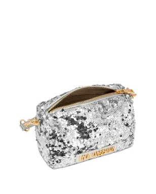 Love Moschino スパンコール装飾ショルダーバッグ - Grey - サムネイル3