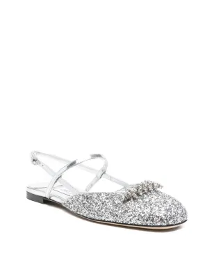 Jimmy Choo Belinda グリッター装飾付きスリングバックサンダル - サムネイル2