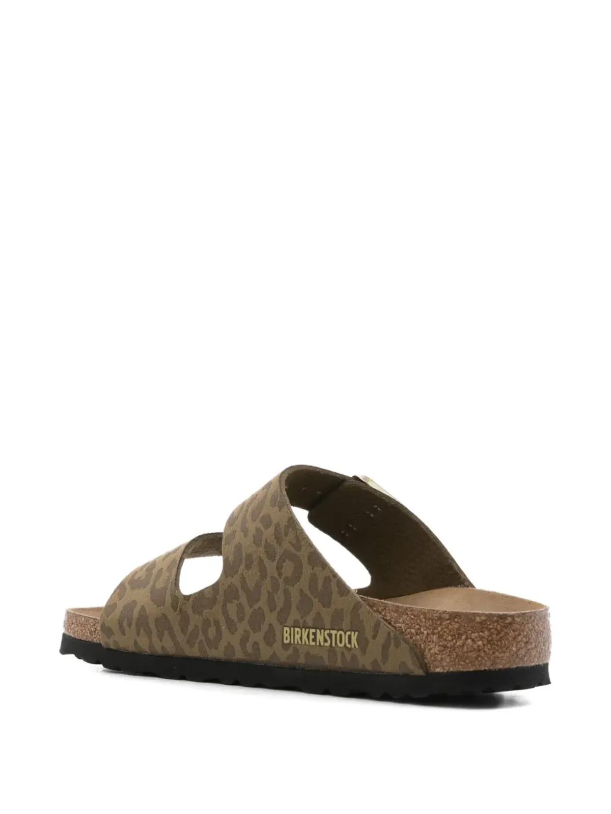 Birkenstock アリゾナ レオパードプリント ダブルバックル サンダル - 画像3