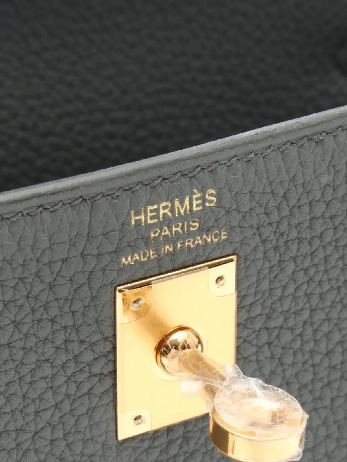 Hermès ビンテージ ケリー レザー ハンドバッグ - 画像3