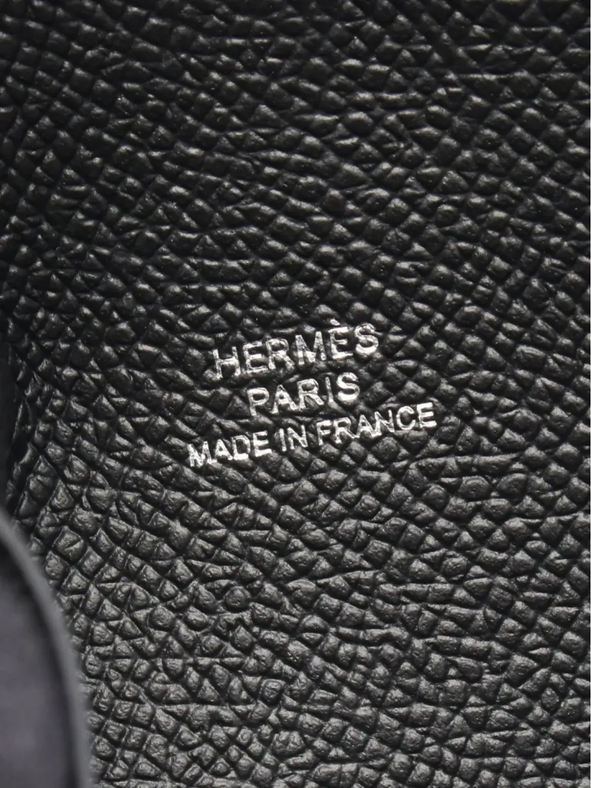 Hermès Pre-Owned Calvi レザー コインケース - 画像4